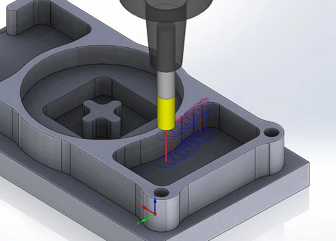 REST Material Machining